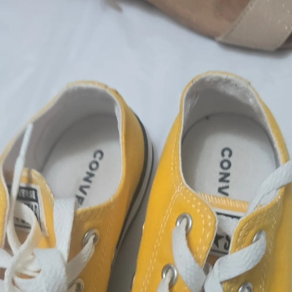 Converse Yellow Kids Sneakers